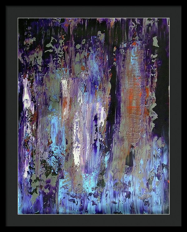 Let Me Do This One Right Quick Because I Havent Painted Shit In A Minute - Framed Print