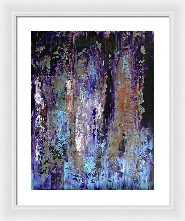 Let Me Do This One Right Quick Because I Havent Painted Shit In A Minute - Framed Print
