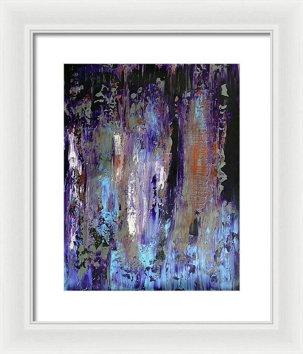 Let Me Do This One Right Quick Because I Havent Painted Shit In A Minute - Framed Print