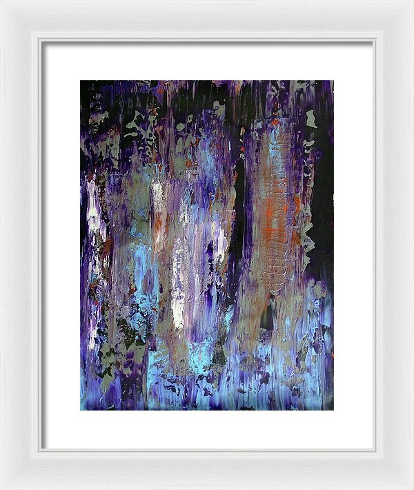 Let Me Do This One Right Quick Because I Havent Painted Shit In A Minute - Framed Print