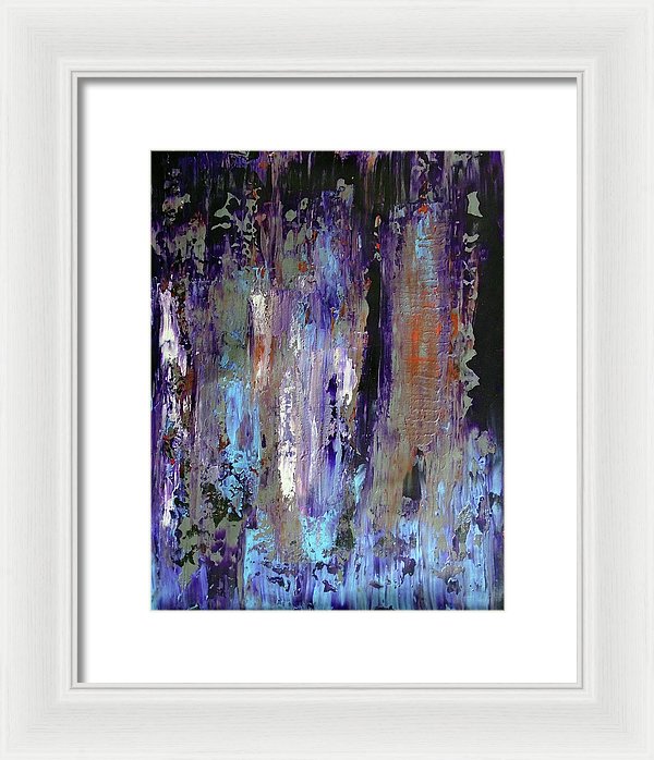 Let Me Do This One Right Quick Because I Havent Painted Shit In A Minute - Framed Print