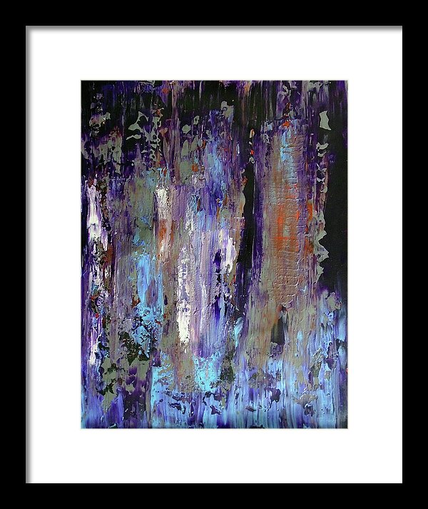 Let Me Do This One Right Quick Because I Havent Painted Shit In A Minute - Framed Print