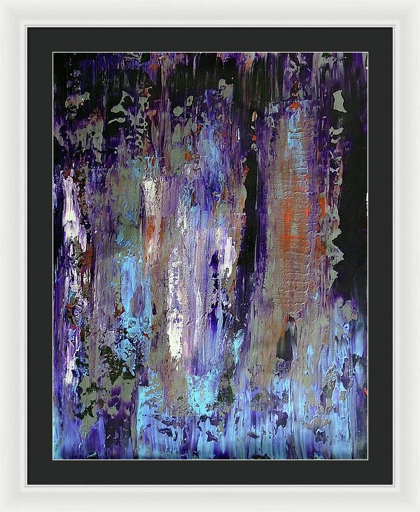 Let Me Do This One Right Quick Because I Havent Painted Shit In A Minute - Framed Print