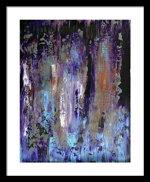 Let Me Do This One Right Quick Because I Havent Painted Shit In A Minute - Framed Print