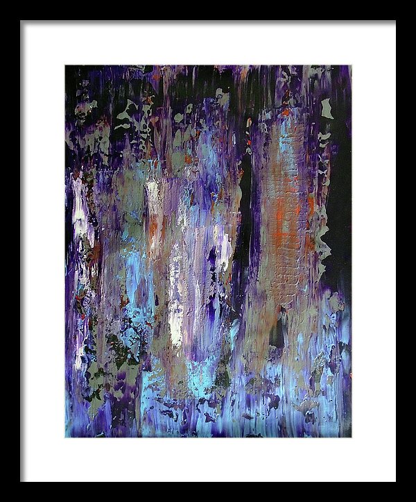 Let Me Do This One Right Quick Because I Havent Painted Shit In A Minute - Framed Print