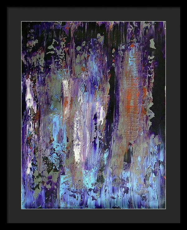 Let Me Do This One Right Quick Because I Havent Painted Shit In A Minute - Framed Print