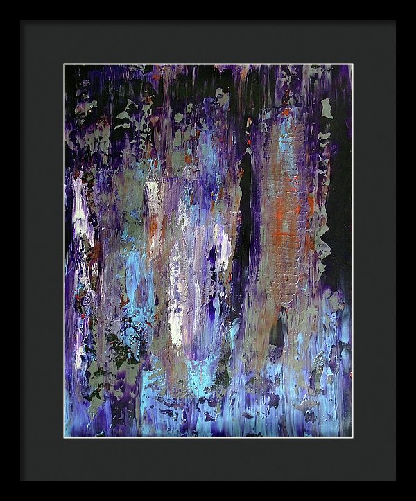 Let Me Do This One Right Quick Because I Havent Painted Shit In A Minute - Framed Print