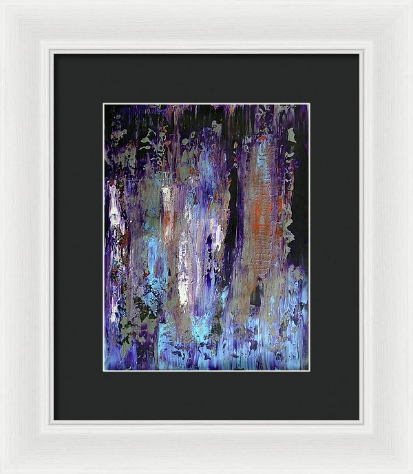 Let Me Do This One Right Quick Because I Havent Painted Shit In A Minute - Framed Print