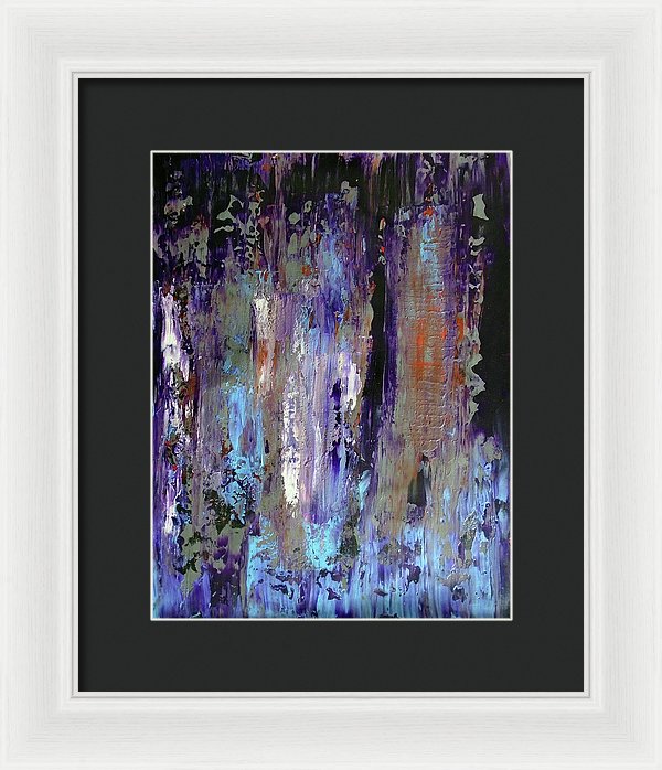 Let Me Do This One Right Quick Because I Havent Painted Shit In A Minute - Framed Print