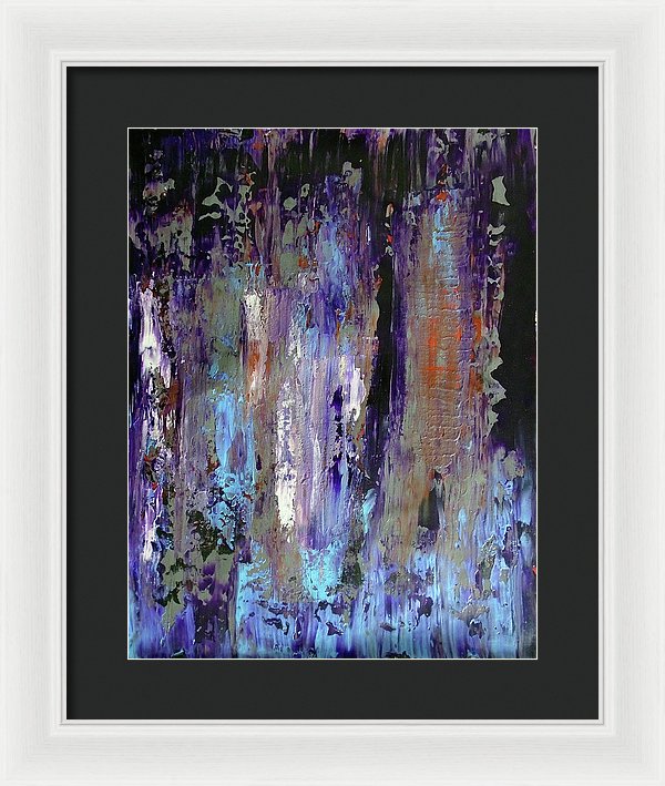 Let Me Do This One Right Quick Because I Havent Painted Shit In A Minute - Framed Print