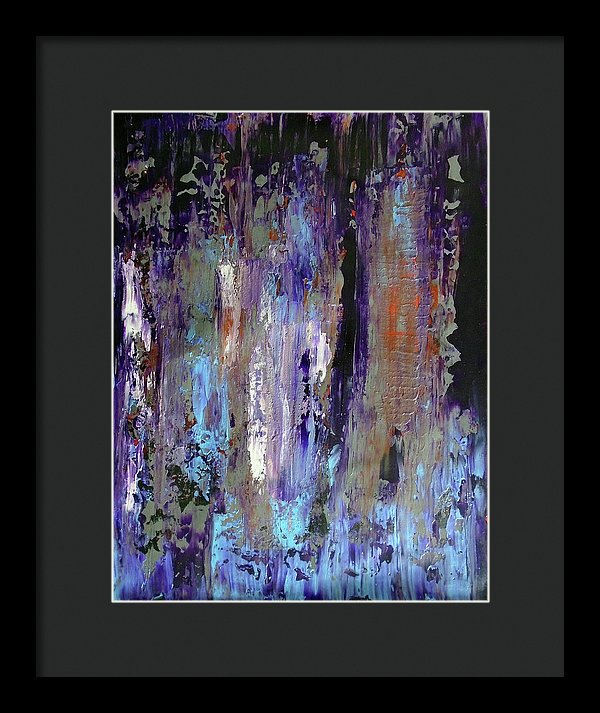 Let Me Do This One Right Quick Because I Havent Painted Shit In A Minute - Framed Print