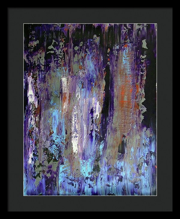 Let Me Do This One Right Quick Because I Havent Painted Shit In A Minute - Framed Print