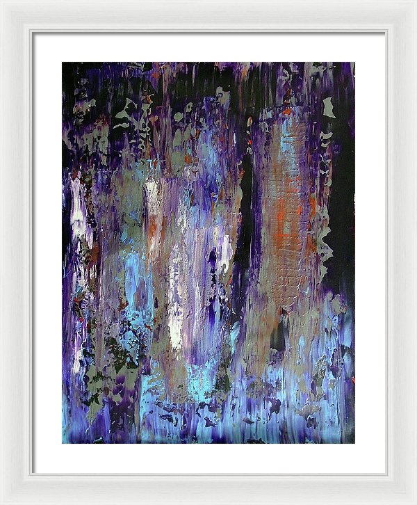 Let Me Do This One Right Quick Because I Havent Painted Shit In A Minute - Framed Print