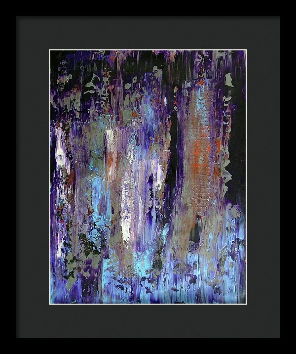 Let Me Do This One Right Quick Because I Havent Painted Shit In A Minute - Framed Print