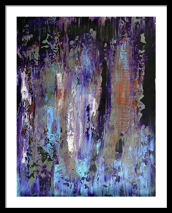 Let Me Do This One Right Quick Because I Havent Painted Shit In A Minute - Framed Print