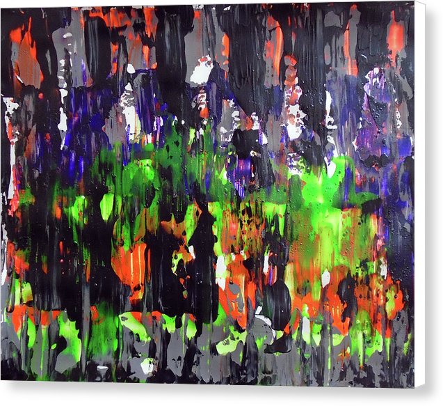 Lin's Halloween - Canvas Print