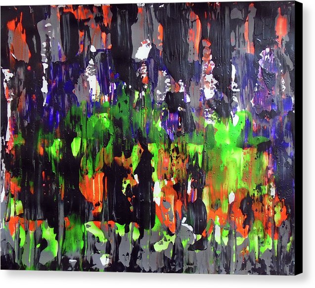 Lin's Halloween - Canvas Print