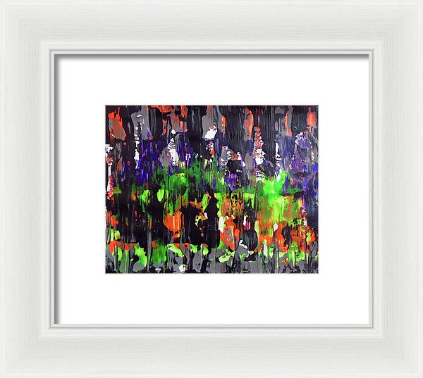 Lin's Halloween - Framed Print