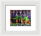 Lin's Halloween - Framed Print