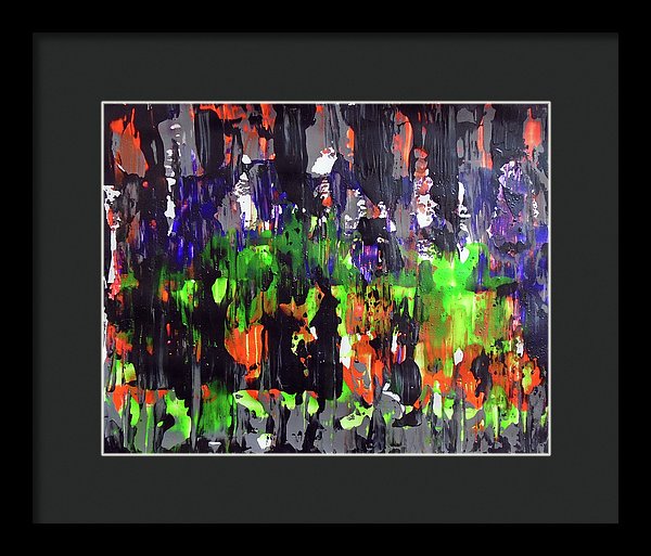 Lin's Halloween - Framed Print