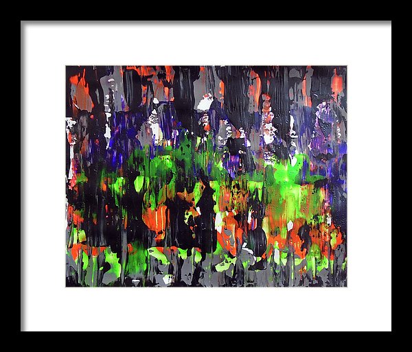 Lin's Halloween - Framed Print