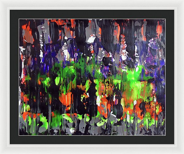 Lin's Halloween - Framed Print