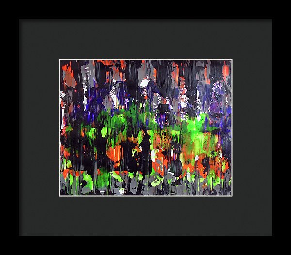 Lin's Halloween - Framed Print