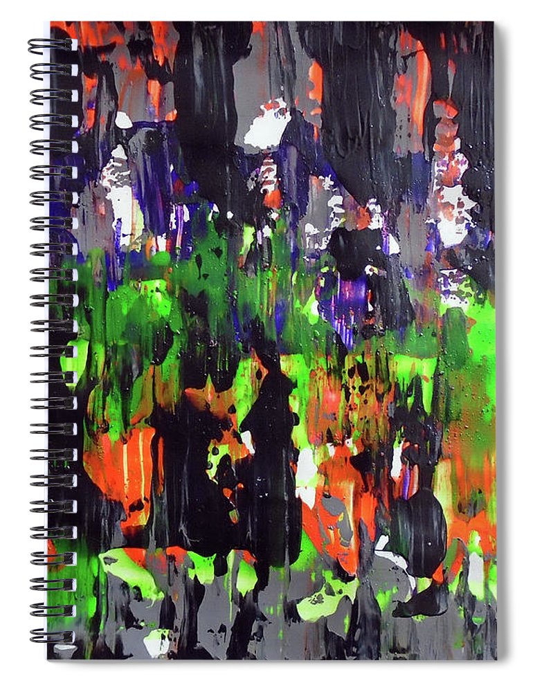 Lin's Halloween - Spiral Notebook