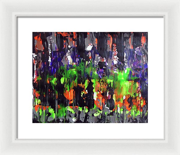 Lin's Halloween - Framed Print
