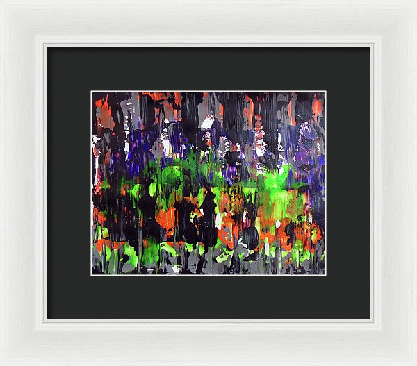 Lin's Halloween - Framed Print