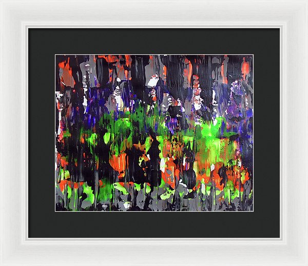 Lin's Halloween - Framed Print