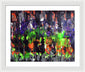 Lin's Halloween - Framed Print