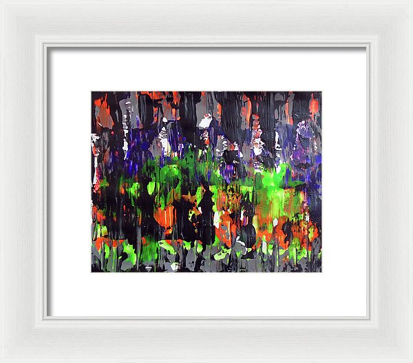 Lin's Halloween - Framed Print