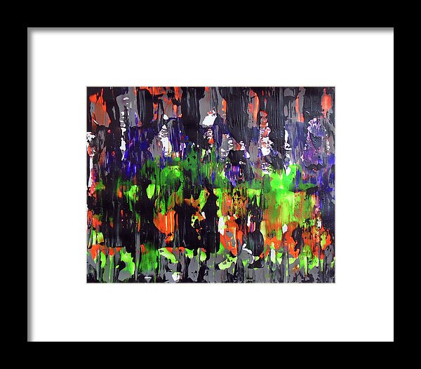 Lin's Halloween - Framed Print