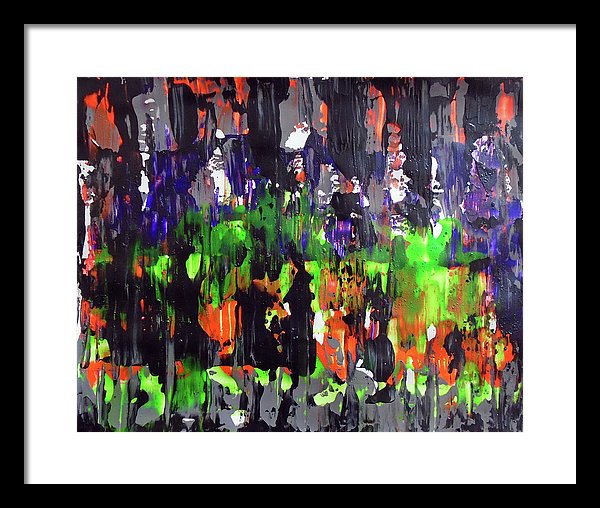 Lin's Halloween - Framed Print