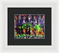 Lin's Halloween - Framed Print