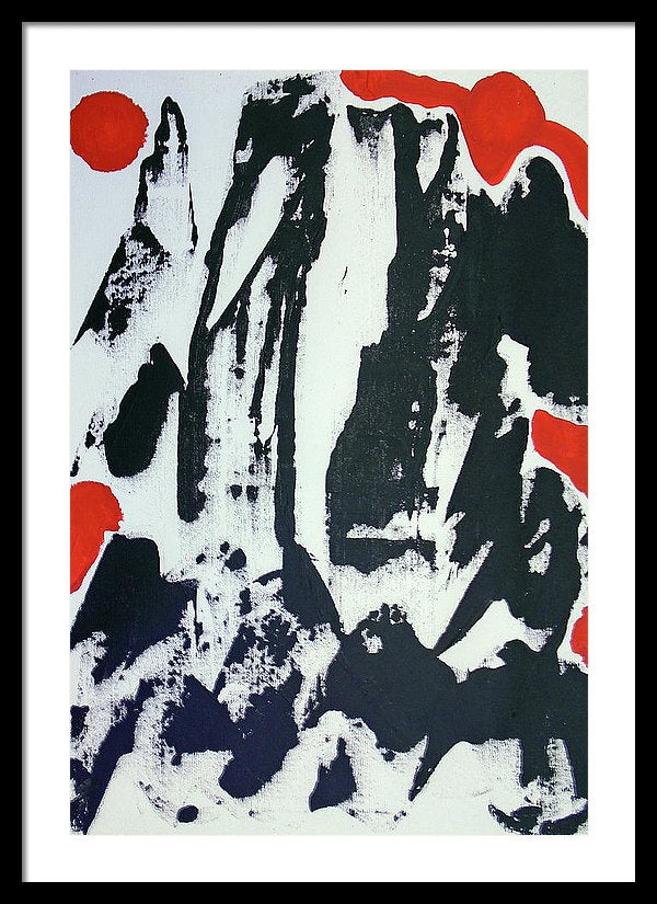Not About Japan - Framed Print