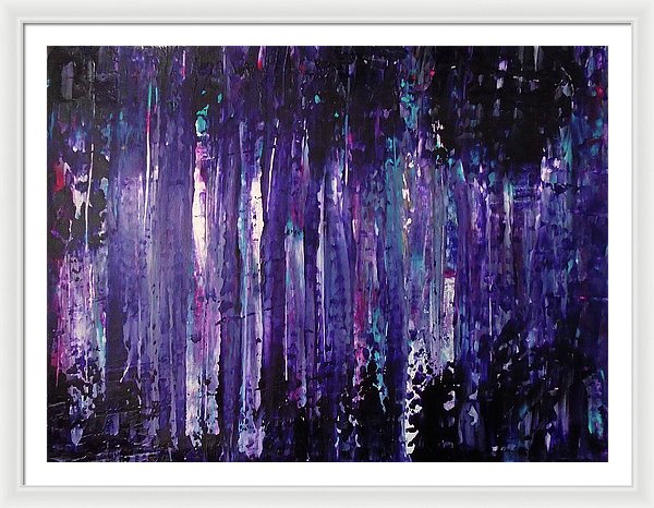 Say Something - Framed Print