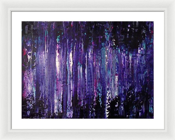 Say Something - Framed Print