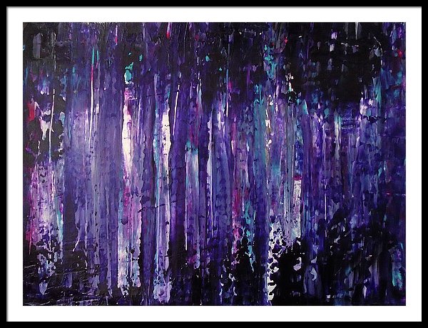 Say Something - Framed Print