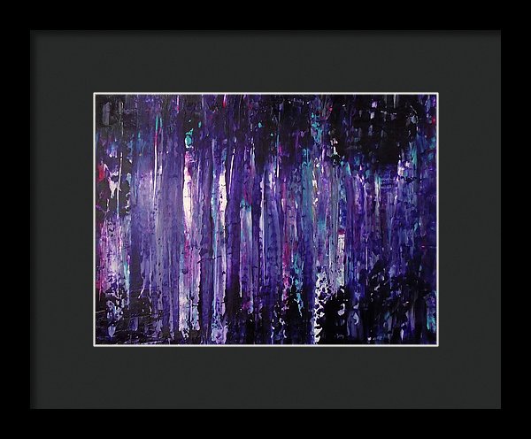 Say Something - Framed Print