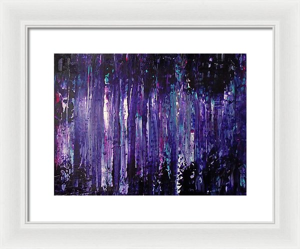 Say Something - Framed Print