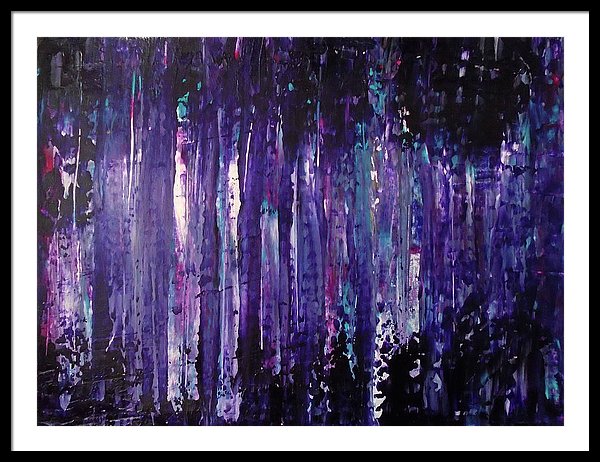 Say Something - Framed Print