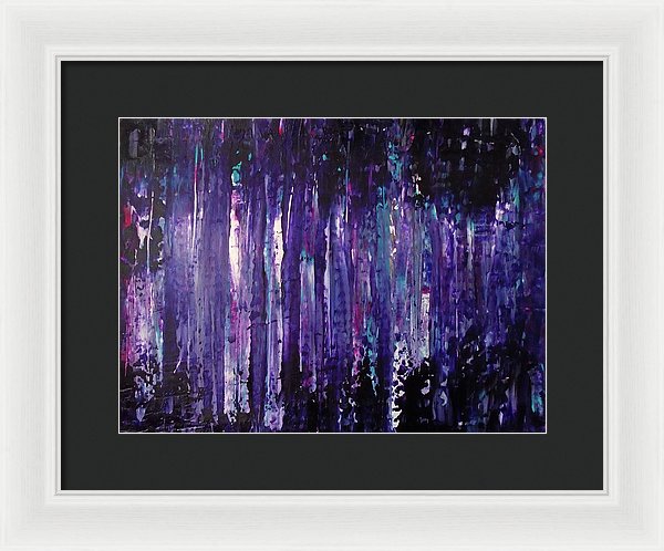 Say Something - Framed Print