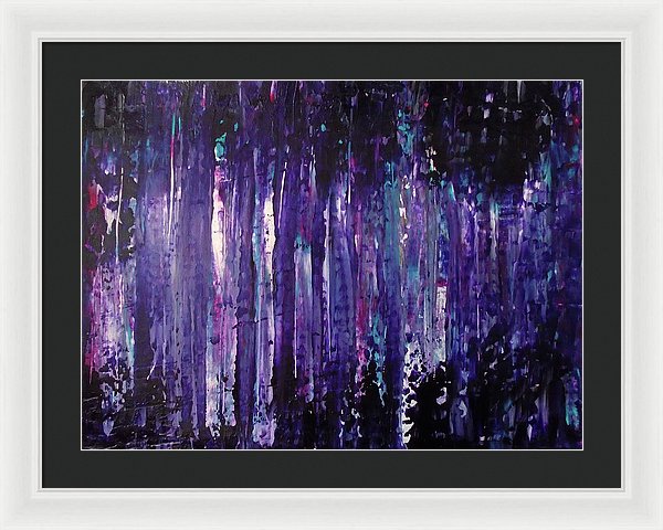 Say Something - Framed Print