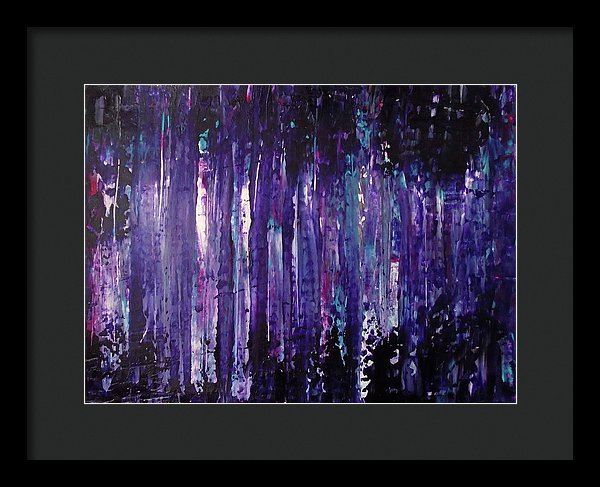 Say Something - Framed Print