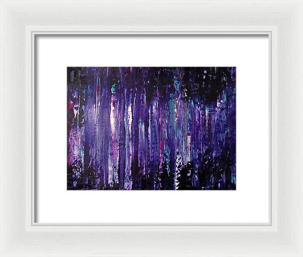 Say Something - Framed Print