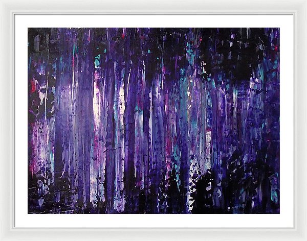 Say Something - Framed Print