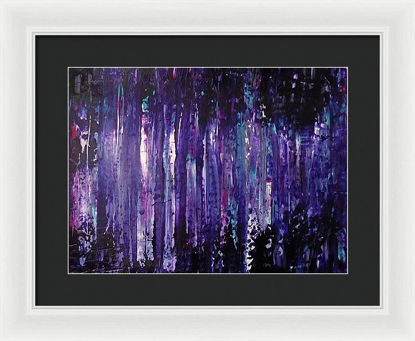Say Something - Framed Print