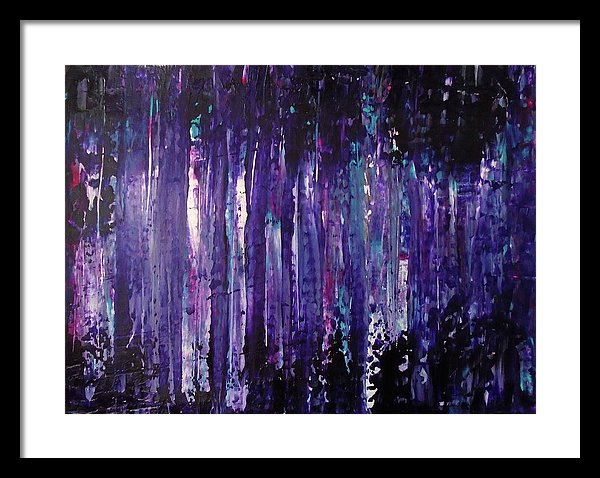 Say Something - Framed Print
